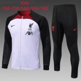 Liverpool Violet Training Suit Jacket + Pants Kids 2022/23