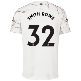 2020/2021 Arsenal Away White Men's Soccer Jersey SMITH ROWE #32