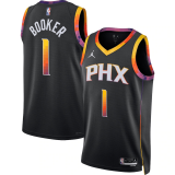 Phoenix Suns Brand Black Swingman Jersey (Statement) Mens 2022/23 Devin Booker - 1