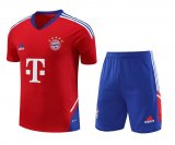 Bayern Munich Red Training Jersey + Short Mens 2023/24
