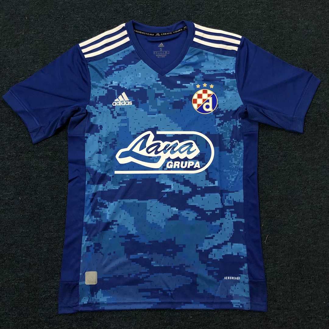 2020/2021 GNK Dinamo Zagreb Home Blue Soccer Jersey Men's