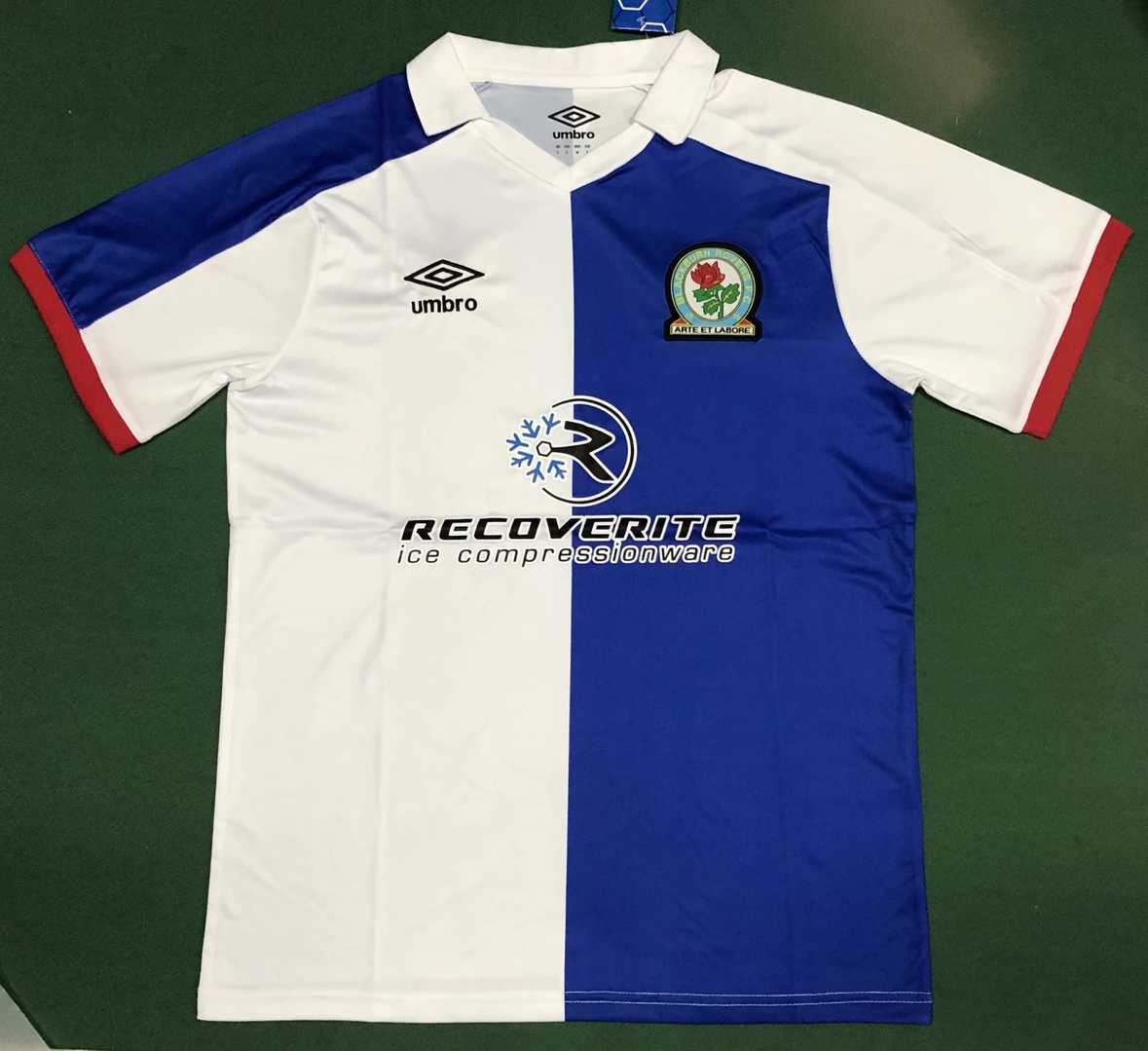 2020/2021 Blackburn Rovers Home Soccer Jersey Men's