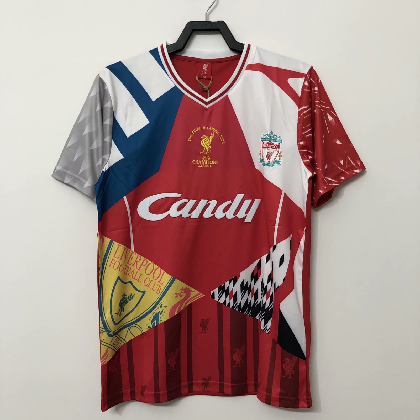 Liverpool Retro Champions League Final Special Edition Mens Jersey 2005