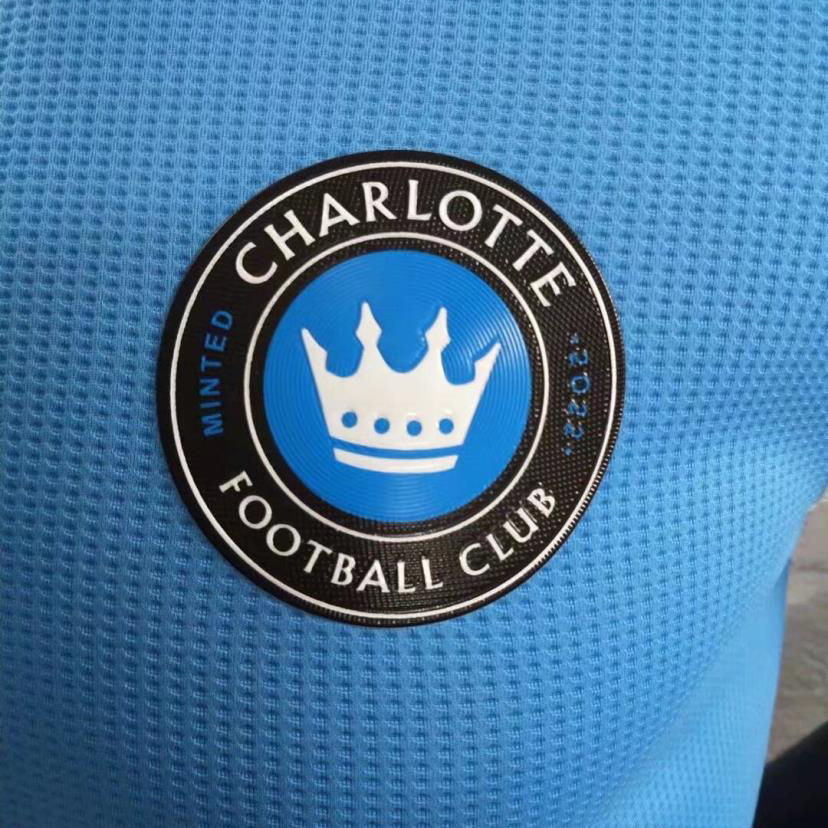 Charlotte Home Blue Jersey Mens 2022 #Player Version