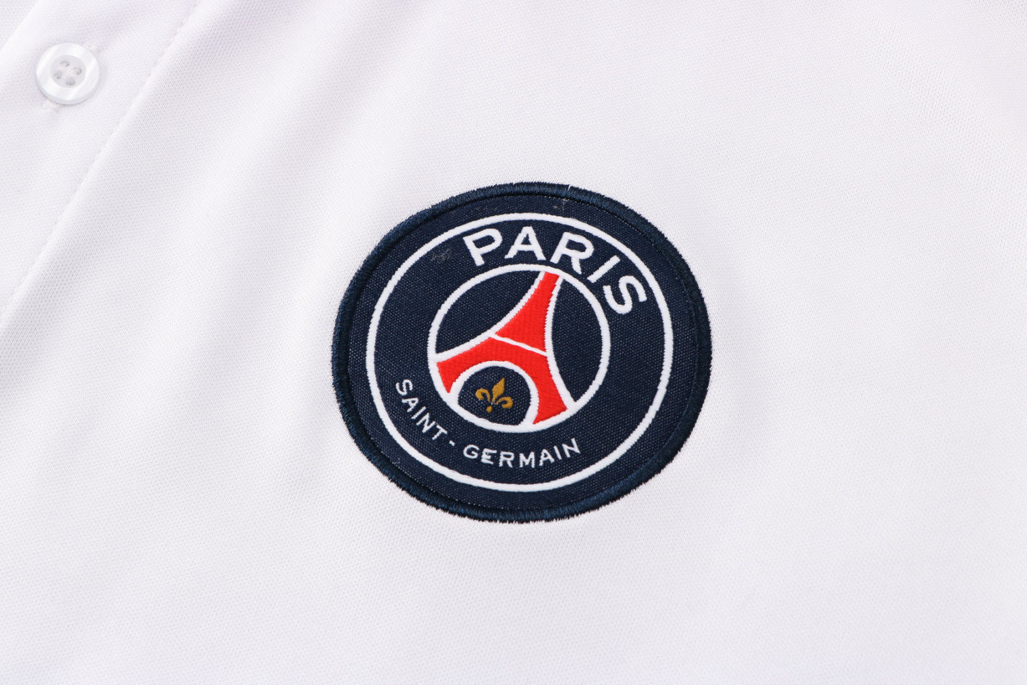 PSG x Jordan White - Red Polo Jersey Mens 2021/22