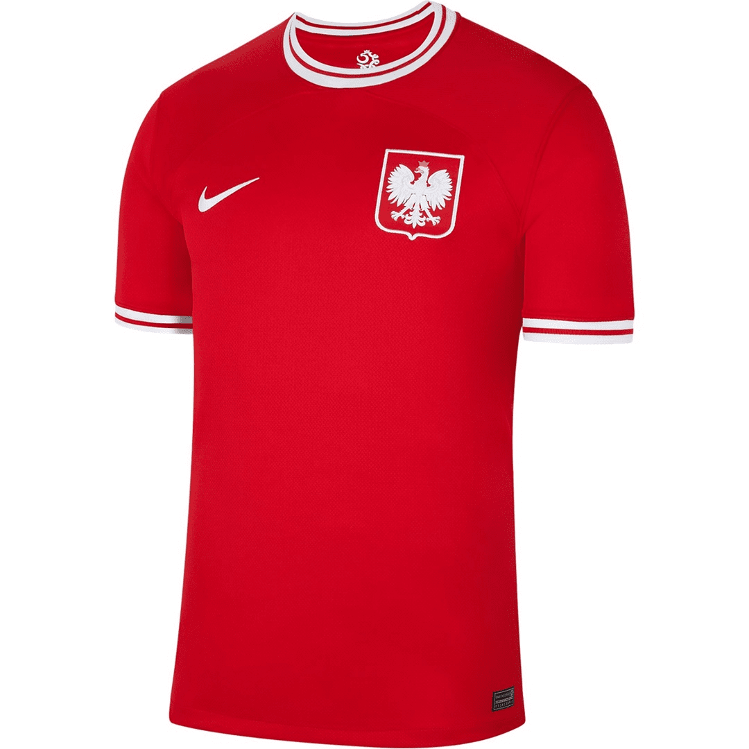 Poland Away Jersey Mens 2022/23 #Lewandowski #9