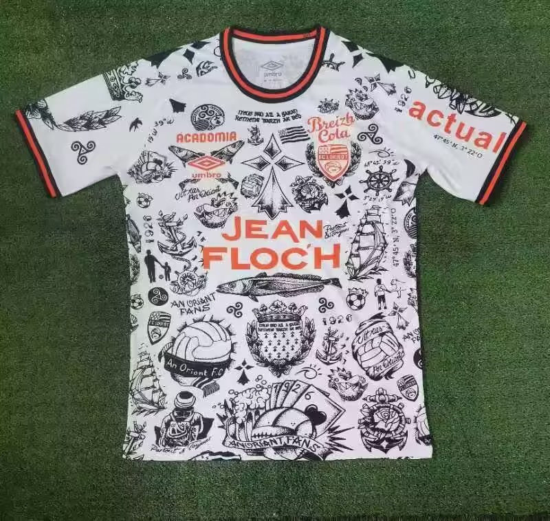 FC Lorient White Jersey Mens 2023/24 #Special Edition