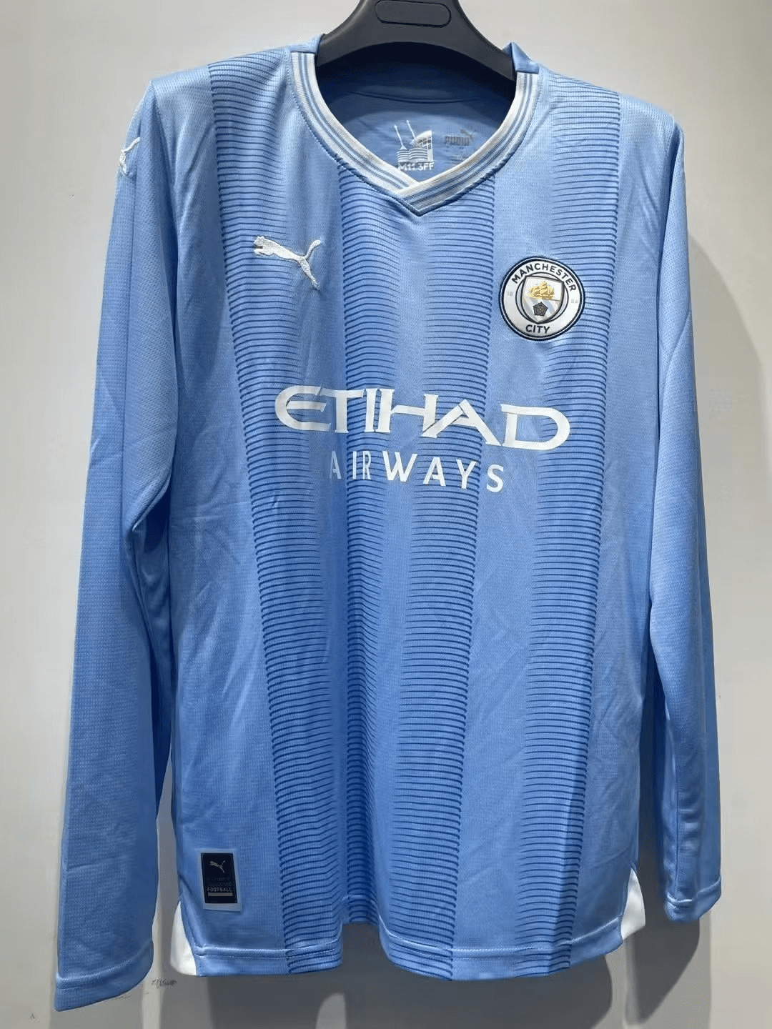 Manchester City Home Jersey Mens 2023/24 #Long Sleeve, Official Replica ...