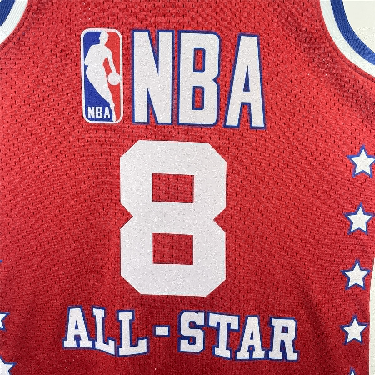 Western Conference Mitchell & Ness Red All-Star Game Swingman Jersey Mens 2003 #BRYANT - 8